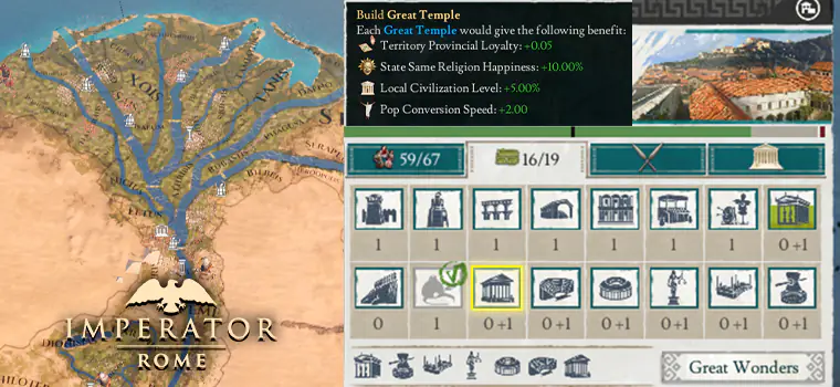 imperator rome temple