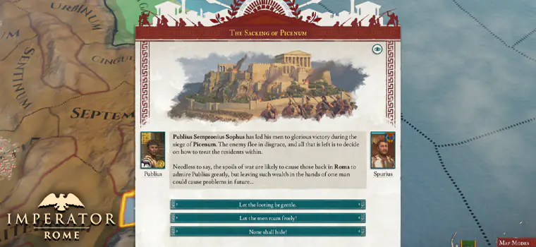 imperator looting