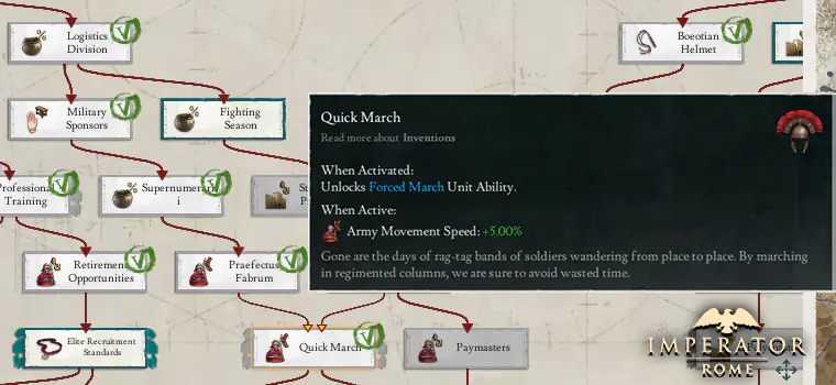 imperator rome quick march